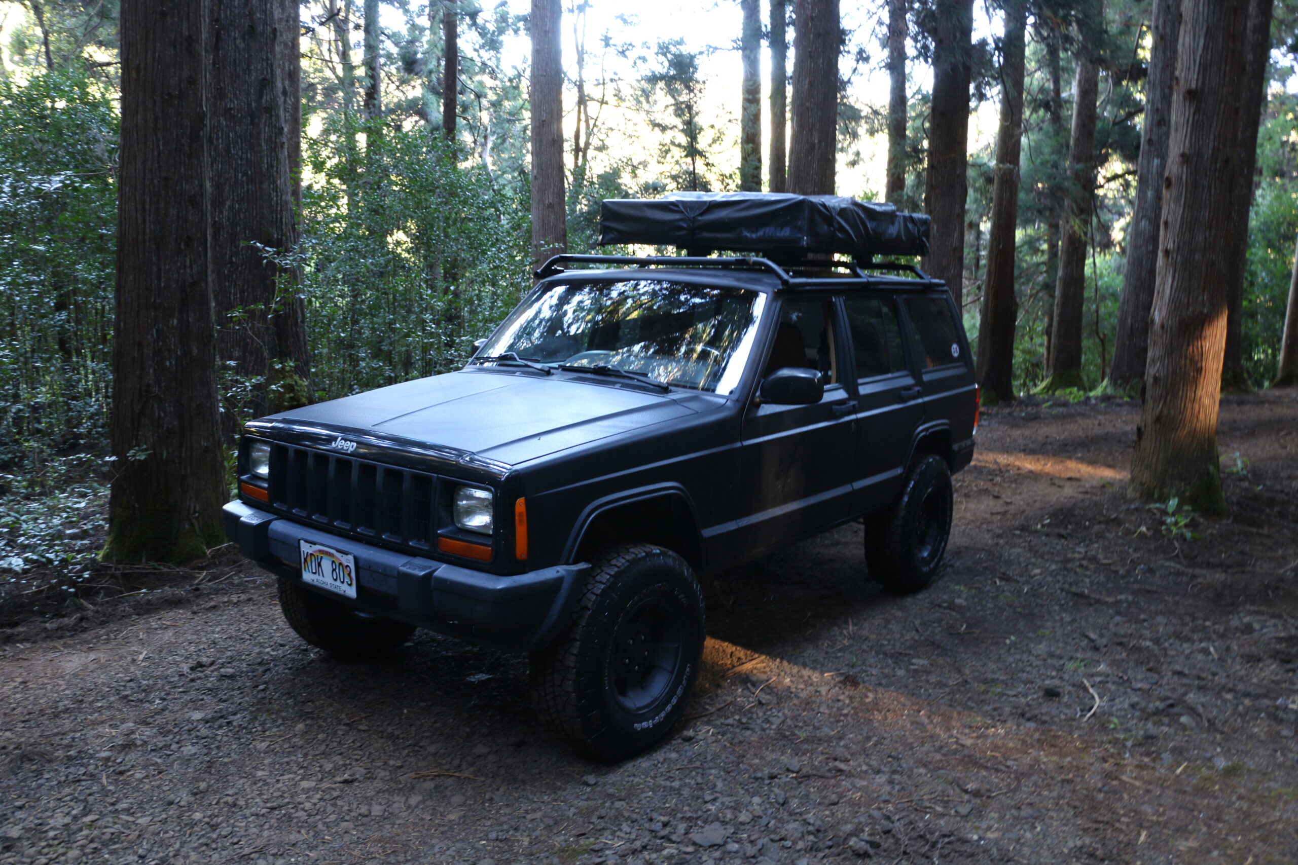 Roof Top Tent Camping at Sugi Grove Campground