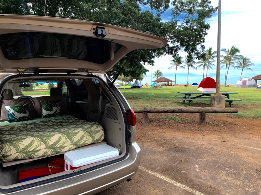 Kauai Camper Van & RV Rentals with Camping Gear Included