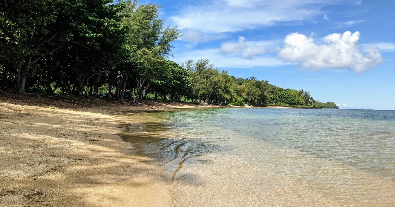 Anini Beach Clear Water Kauai